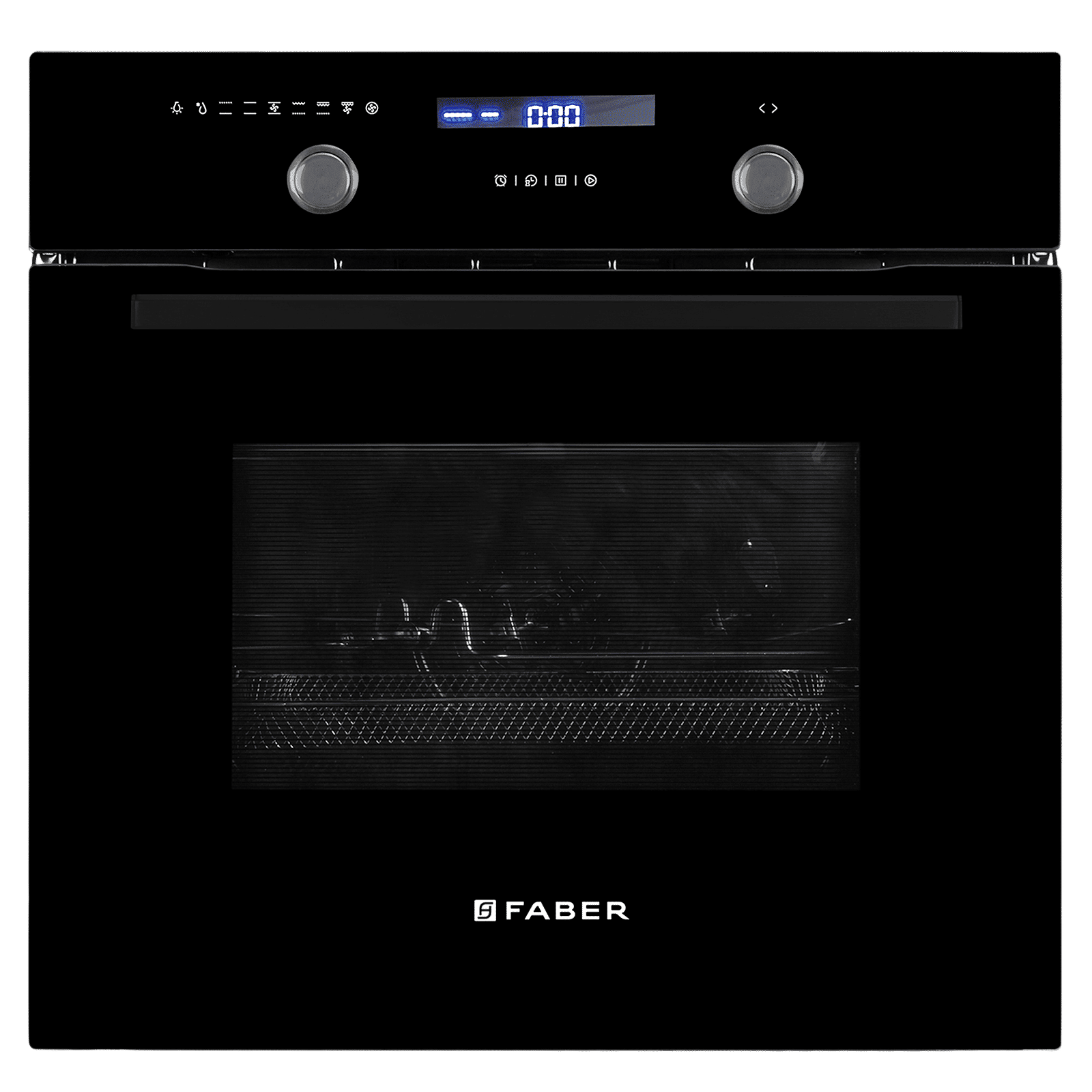 Buy FABER FBIO 82L 11F AF BK 60 cm Built-in Oven with Metal Cavity